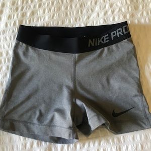 Grey Nike Pros